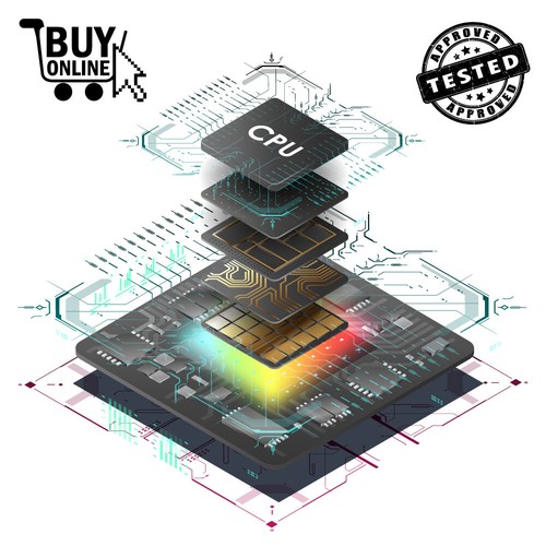 Processore cpu pentium intel - processore,