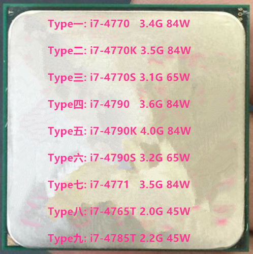 Cpu intel 4770 - intel, i7-4770