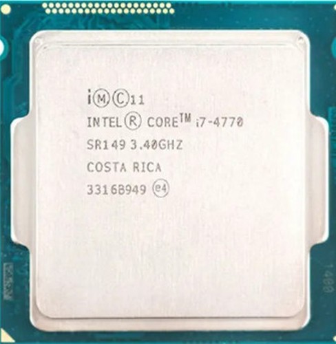 Cpu intel core 4770 - core, 3,4